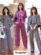 Ladies Winter Cardigan,Camisole With Trousers Sets